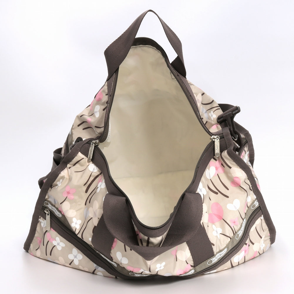 LeSportsac レスポートサック ボストンバッグ 7185 LARGE WEEKENDER 3039 LOVE PATCH