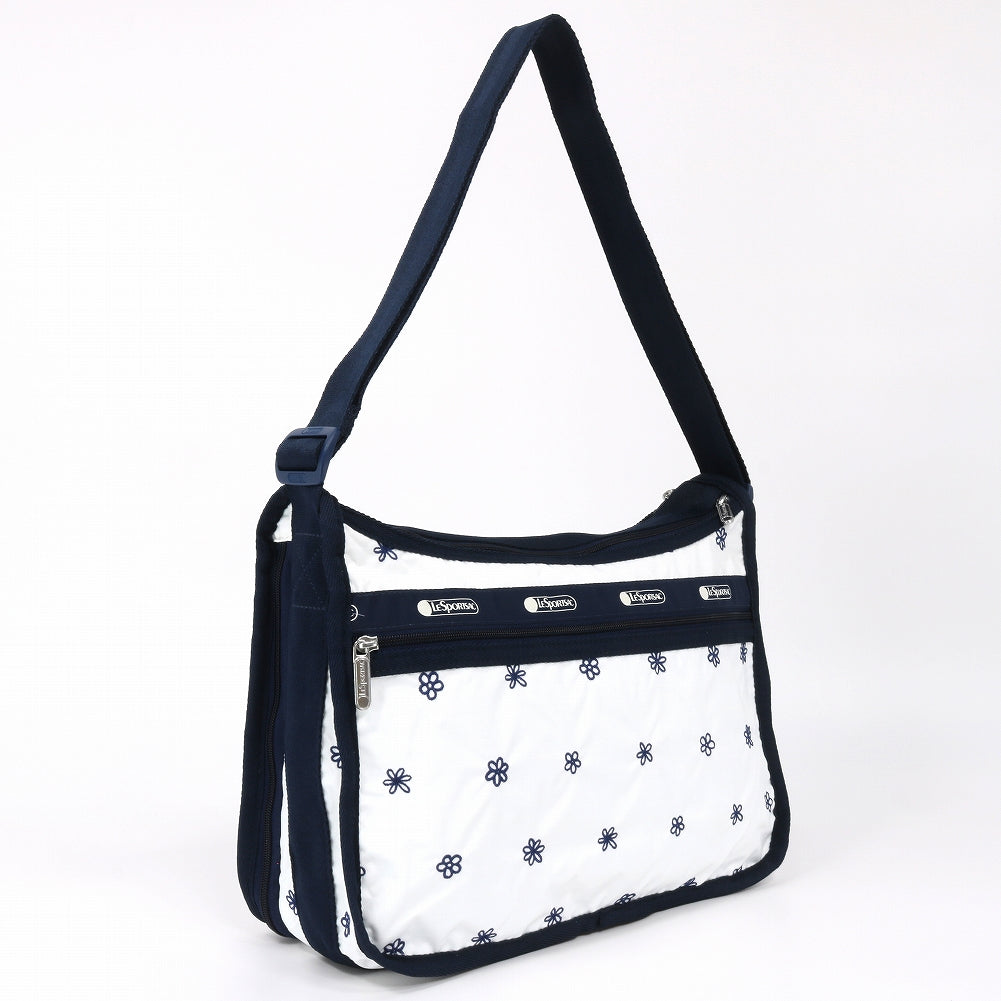 LeSportsac レスポートサック ショルダーバッグ 7507 DELUXE EVERYDAY BAG E981 DAISY EMBROIDERY