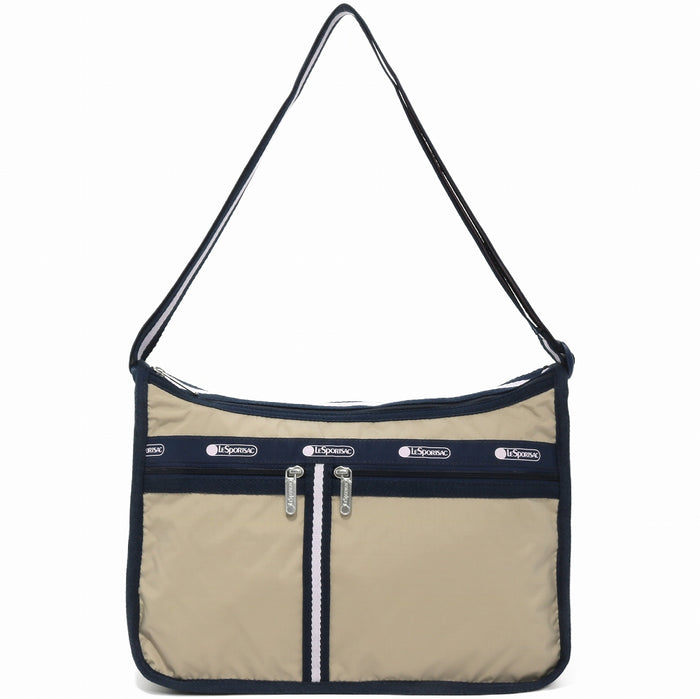 LeSportsac レスポートサック ショルダーバッグ 7507 DELUXE EVERYDAY BAG FA04 SPECTATOR BONE/NAVY