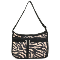LeSportsac レスポートサック ショルダーバッグ 7507 DELUXE EVERYDAY BAG HC94 RAFFIA ZEBRA