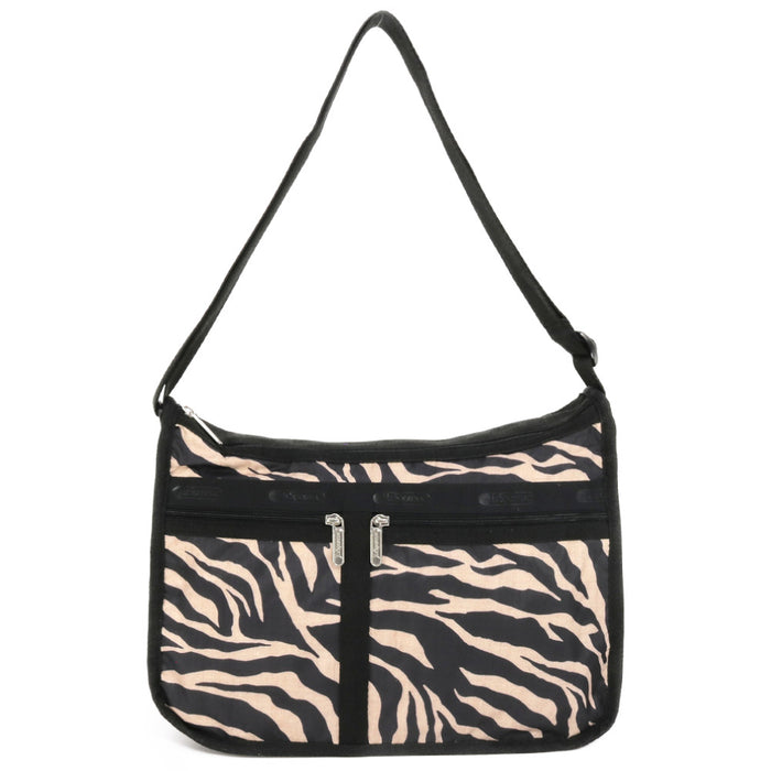 LeSportsac レスポートサック ショルダーバッグ 7507 DELUXE EVERYDAY BAG HC94 RAFFIA ZEBRA