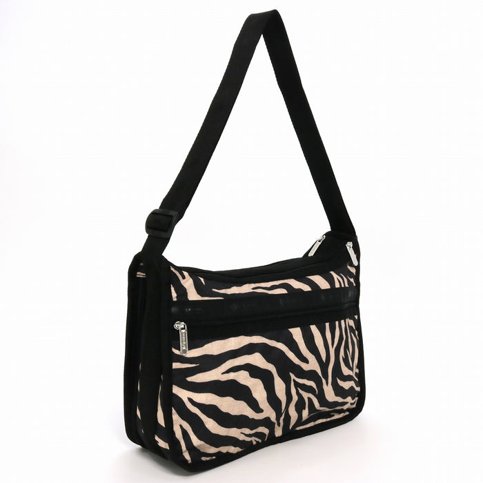LeSportsac レスポートサック ショルダーバッグ 7507 DELUXE EVERYDAY BAG HC94 RAFFIA ZEBRA