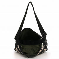 LeSportsac レスポートサック ショルダーバッグ 7507 DELUXE EVERYDAY BAG HC94 RAFFIA ZEBRA