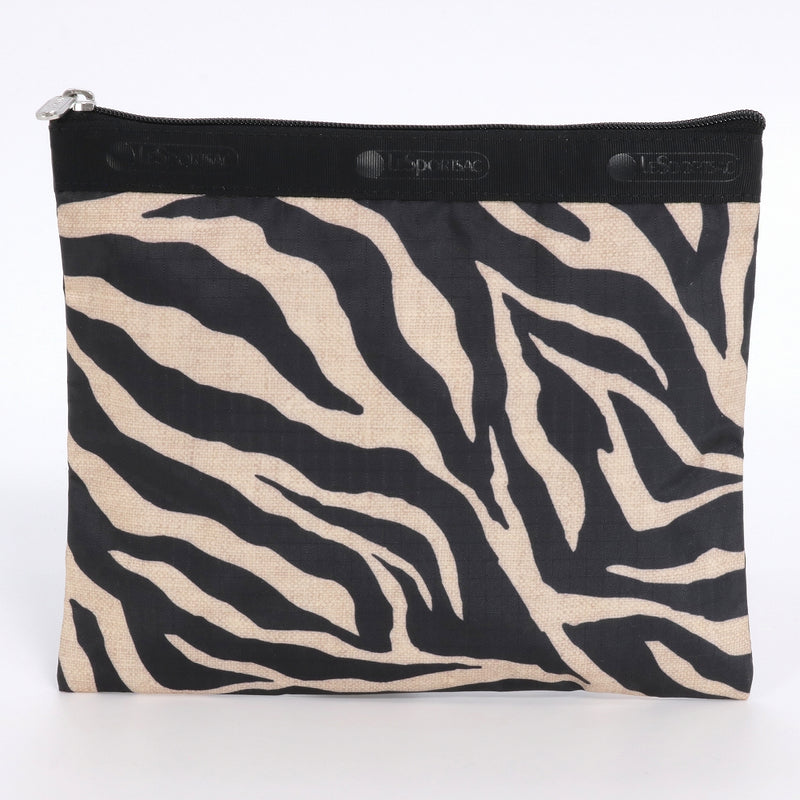 LeSportsac レスポートサック ショルダーバッグ 7507 DELUXE EVERYDAY BAG HC94 RAFFIA ZEBRA