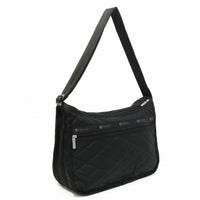 LeSportsac レスポートサック ショルダーバッグ 7507 DELUXE EVERYDAY BAG HE62 Black Cross Deboss