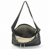 LeSportsac レスポートサック ショルダーバッグ 7507 DELUXE EVERYDAY BAG HE62 Black Cross Deboss