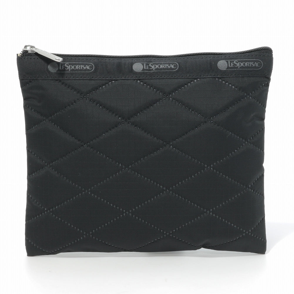 LeSportsac レスポートサック ショルダーバッグ 7507 DELUXE EVERYDAY BAG HE62 Black Cross Deboss