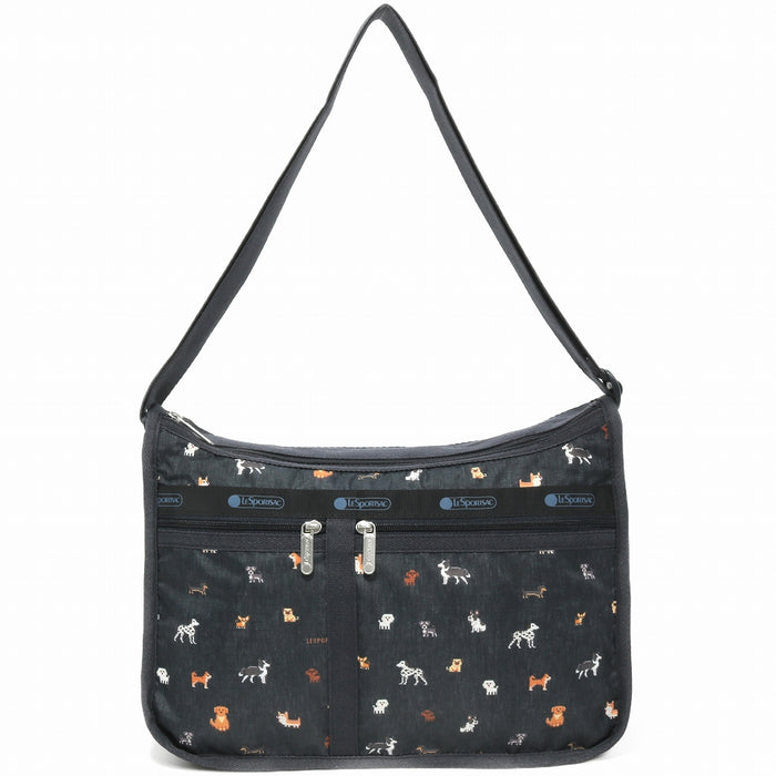 LeSportsac レスポートサック ショルダーバッグ 7507 DELUXE EVERYDAY BAG HF44 WOOF WONDERLAND