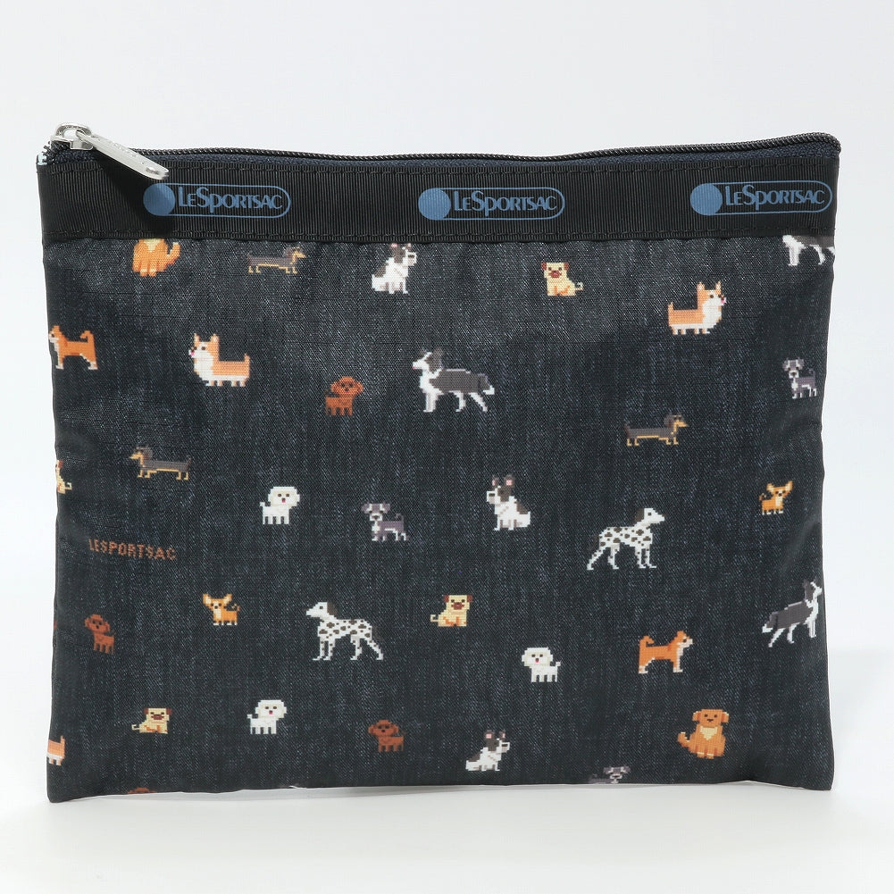 LeSportsac レスポートサック ショルダーバッグ 7507 DELUXE EVERYDAY BAG HF44 WOOF WONDERLAND