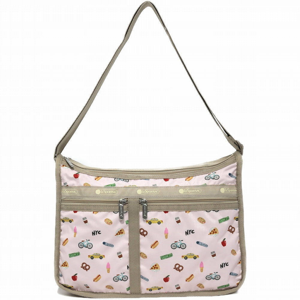LeSportsac レスポートサック ショルダーバッグ 7507 DELUXE EVERYDAY BAG HF56 NYC ICONS PINK