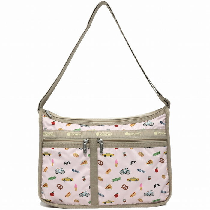 LeSportsac レスポートサック ショルダーバッグ 7507 DELUXE EVERYDAY BAG HF56 NYC ICONS PINK
