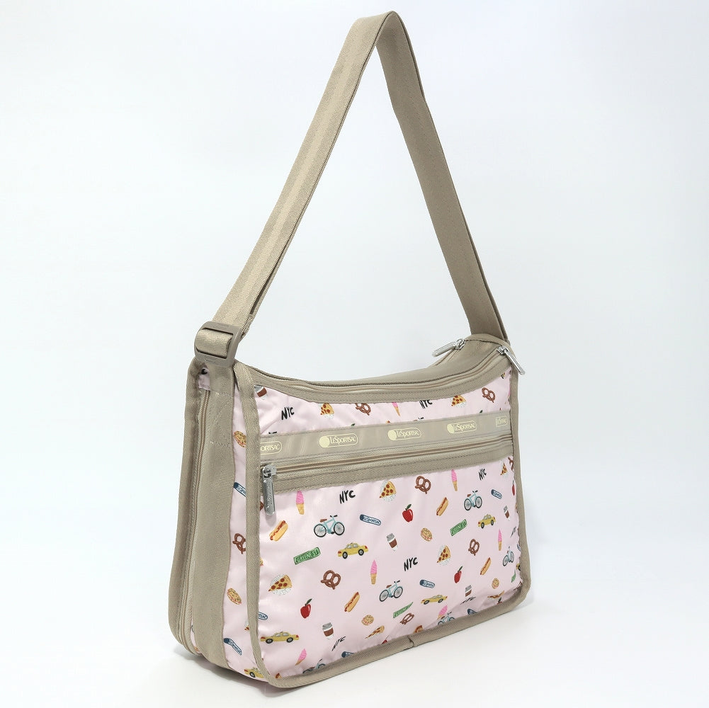 LeSportsac レスポートサック ショルダーバッグ 7507 DELUXE EVERYDAY BAG HF56 NYC ICONS PINK