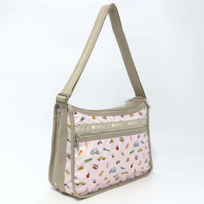 LeSportsac レスポートサック ショルダーバッグ 7507 DELUXE EVERYDAY BAG HF56 NYC ICONS PINK