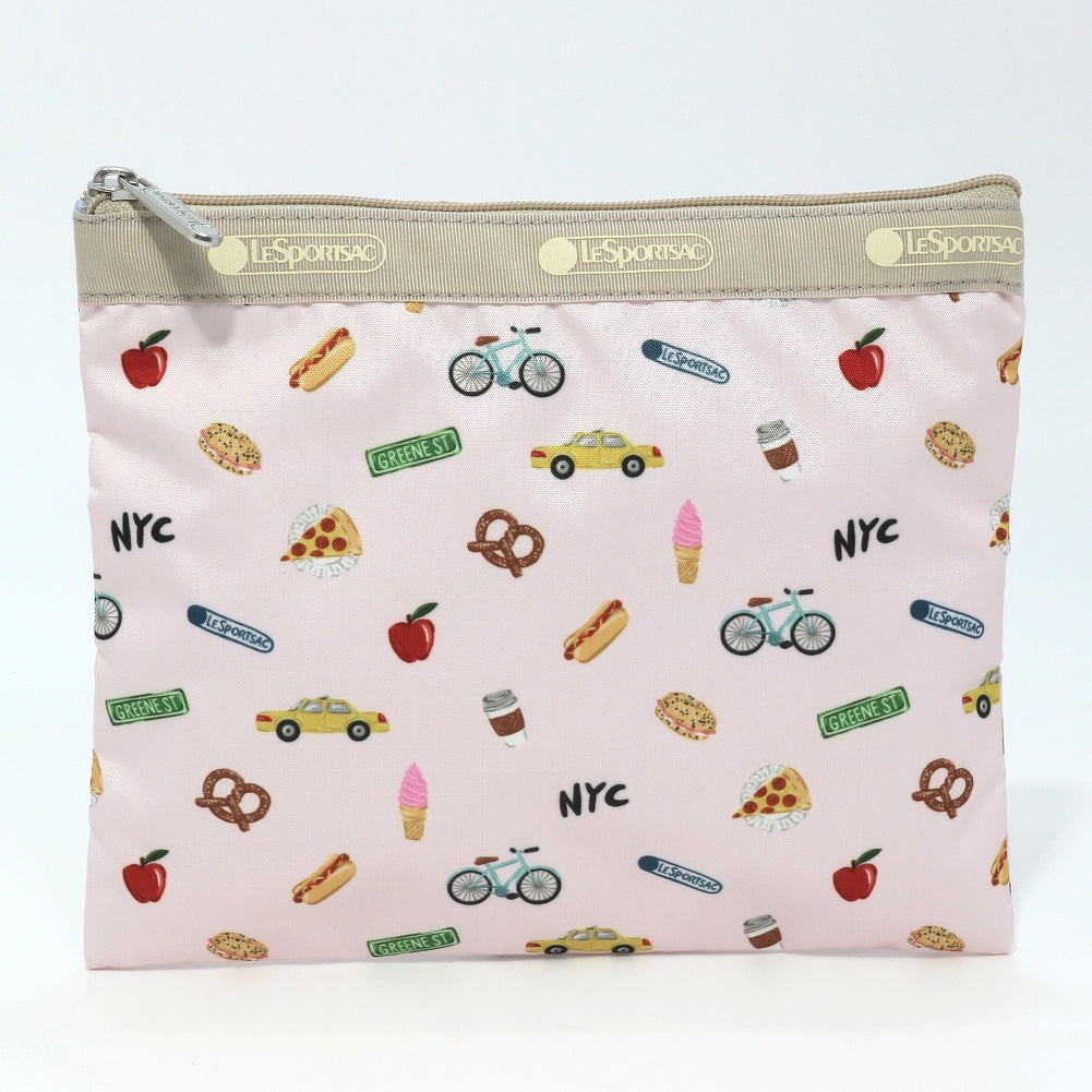 LeSportsac レスポートサック ショルダーバッグ 7507 DELUXE EVERYDAY BAG HF56 NYC ICONS PINK