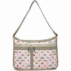 LeSportsac レスポートサック ショルダーバッグ 7507 DELUXE EVERYDAY BAG HF56 NYC ICONS PINK