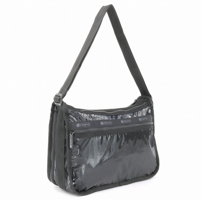 LeSportsac レスポートサック ショルダーバッグ 7507 DELUXE EVERYDAY BAG M135 BLACK SHINE