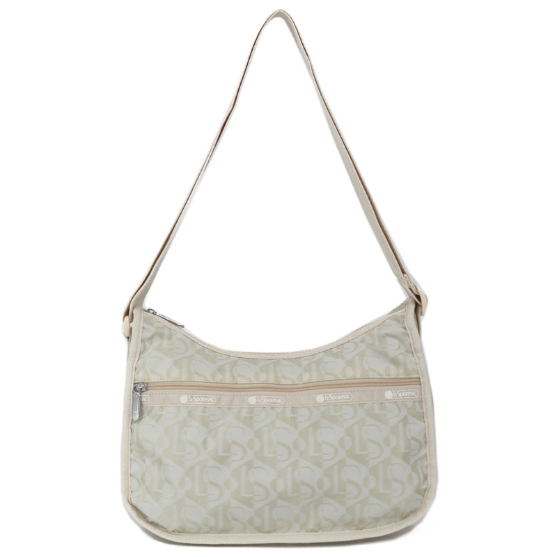 LeSportsac レスポートサック ショルダーバッグ 7520 CLASSIC HOBO E872 MONOGRAM JACQUARD IVORY