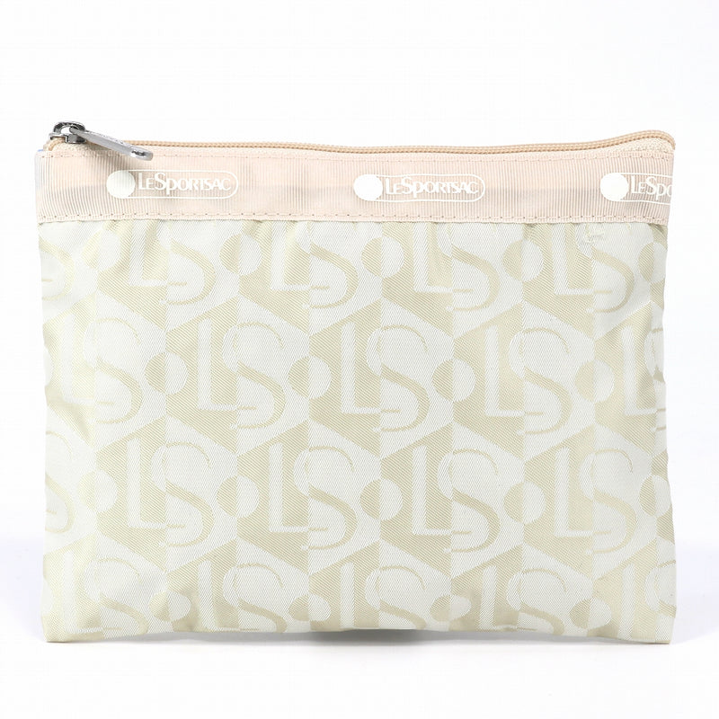 LeSportsac レスポートサック ショルダーバッグ 7520 CLASSIC HOBO E872 MONOGRAM JACQUARD IVORY