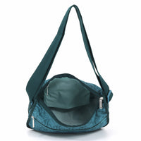 LeSportsac レスポートサック ショルダーバッグ 7520 CLASSIC HOBO E874 MONOGRAM JACQ TEAL