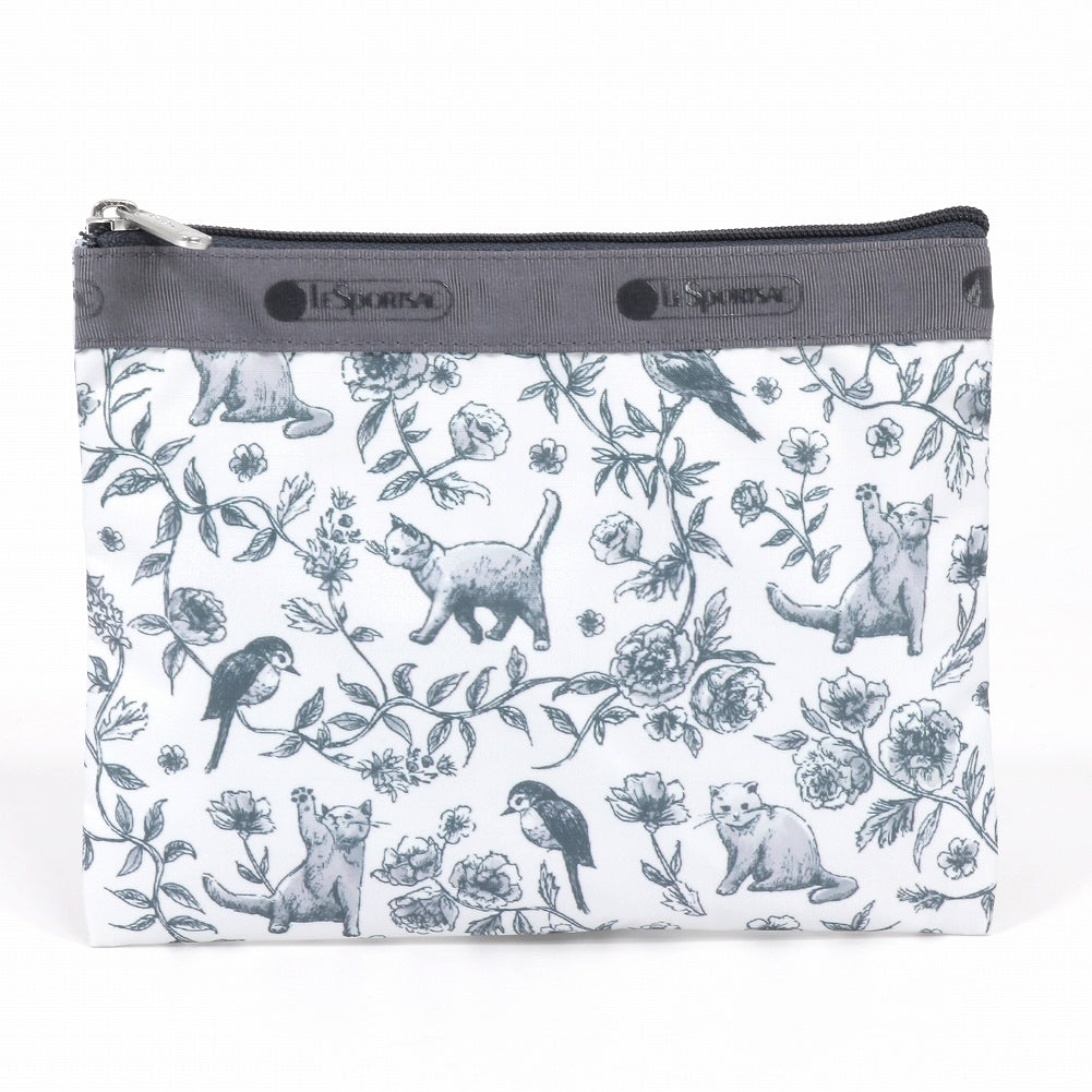 LeSportsac レスポートサック ショルダーバッグ 7520 CLASSIC HOBO E975 FLORAL BIRDS AND CATS