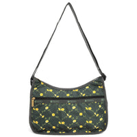 LeSportsac レスポートサック ショルダーバッグ 7520 CLASSIC HOBO HC10 DAISY CROSS GREEN