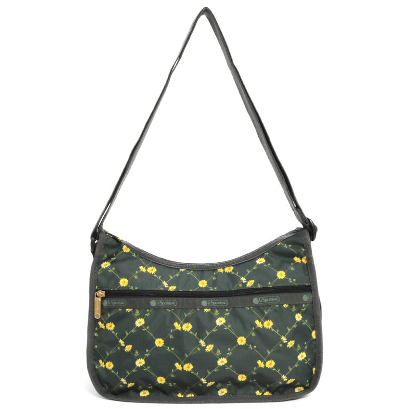 LeSportsac レスポートサック ショルダーバッグ 7520 CLASSIC HOBO HC10 DAISY CROSS GREEN