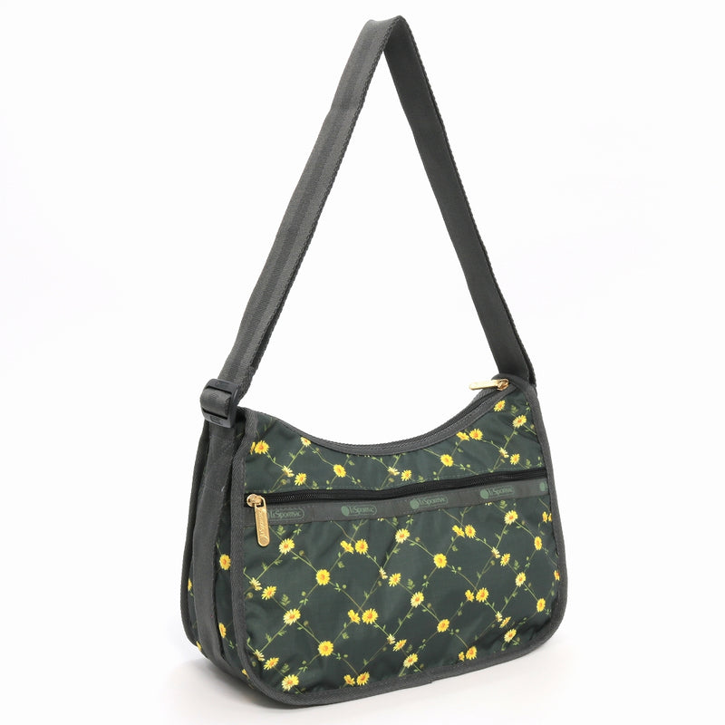 LeSportsac レスポートサック ショルダーバッグ 7520 CLASSIC HOBO HC10 DAISY CROSS GREEN