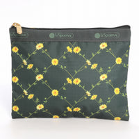 LeSportsac レスポートサック ショルダーバッグ 7520 CLASSIC HOBO HC10 DAISY CROSS GREEN