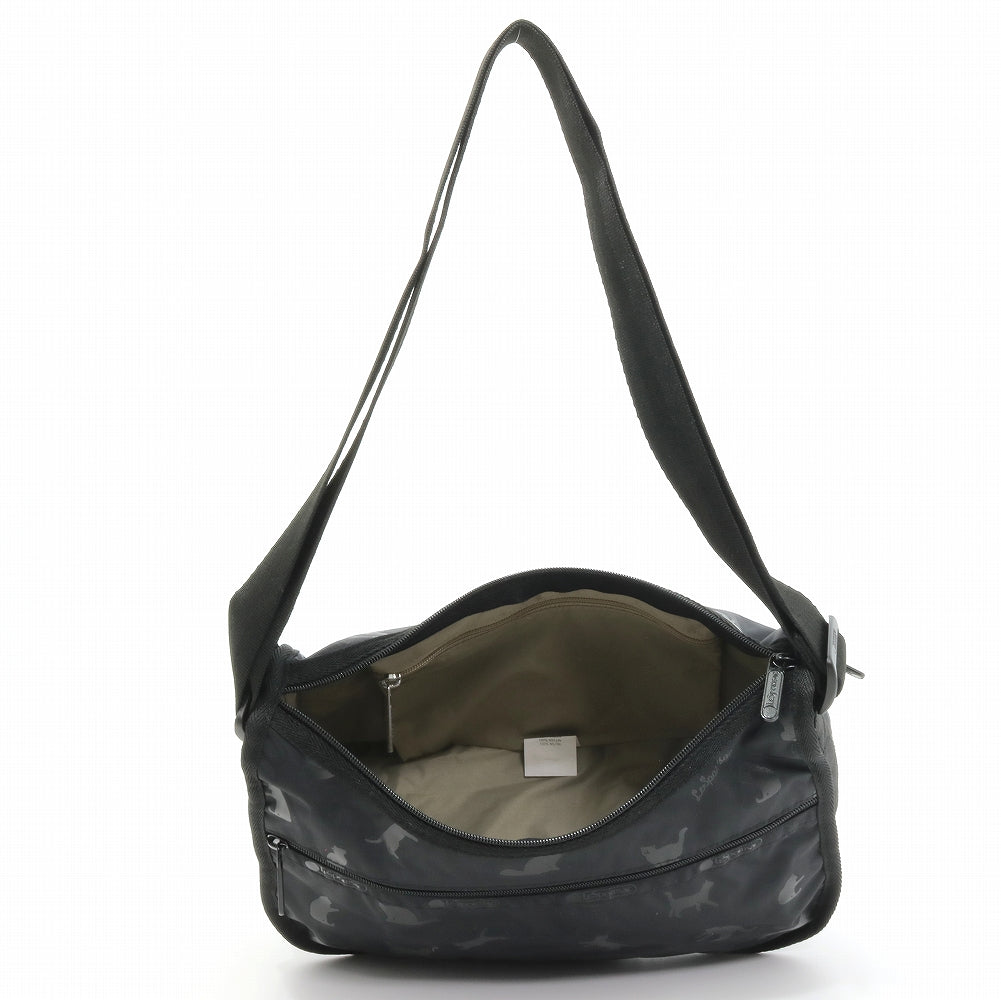 LeSportsac レスポートサック ショルダーバッグ 7520 CLASSIC HOBO HD45 BLACK CATS [並行輸入商品]