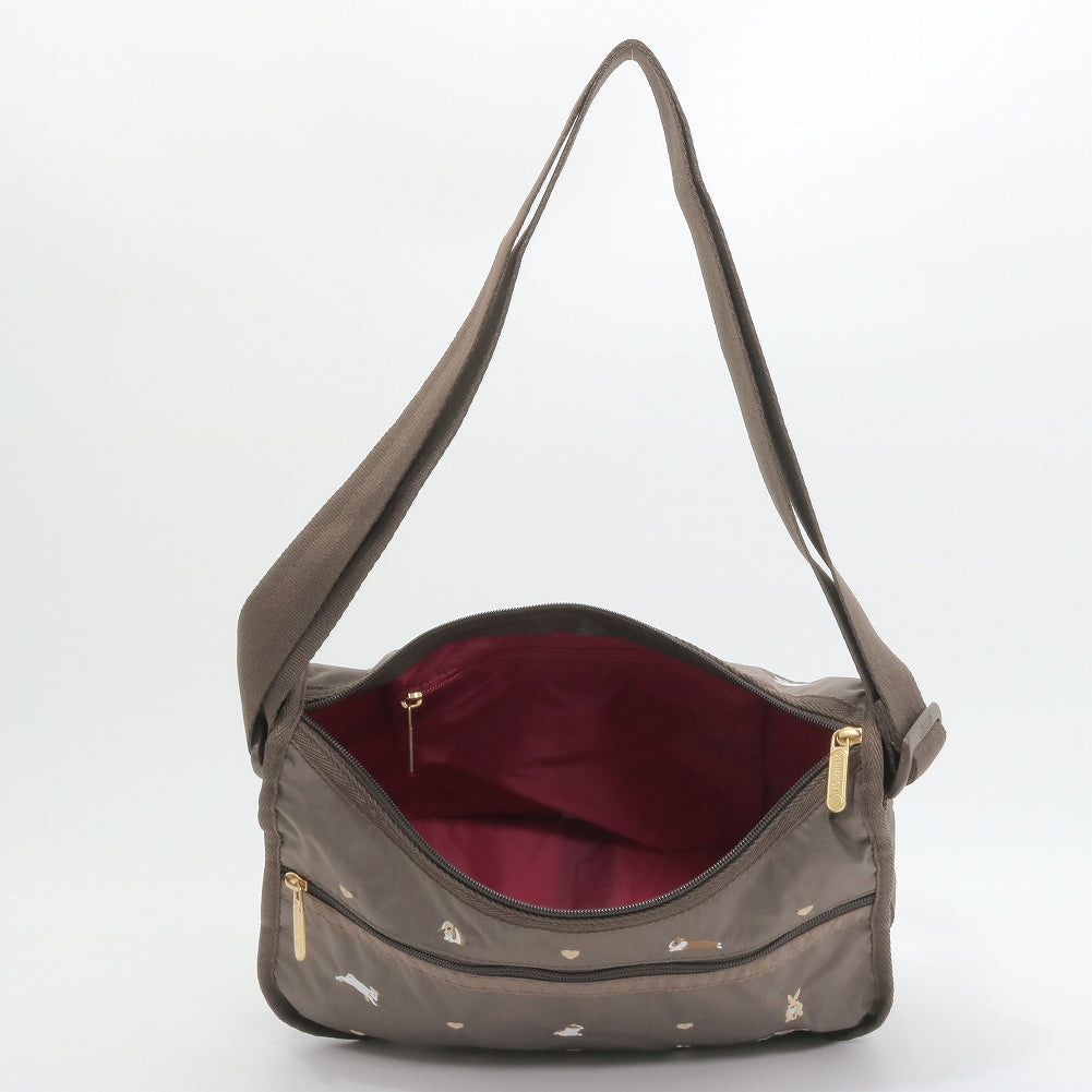 LeSportsac レスポートサック ショルダーバッグ 7520 CLASSIC HOBO HD84 BUNNY EMBROIDERY [並行輸入商品]