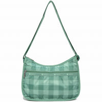 LeSportsac レスポートサック ショルダーバッグ 7520 CLASSIC HOBO HF53 GREEN FIELD GINGHAM