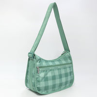 LeSportsac レスポートサック ショルダーバッグ 7520 CLASSIC HOBO HF53 GREEN FIELD GINGHAM