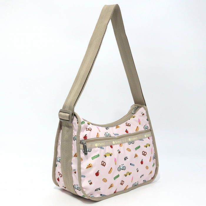 LeSportsac レスポートサック ショルダーバッグ 7520 CLASSIC HOBO HF56 NYC ICONS PINK