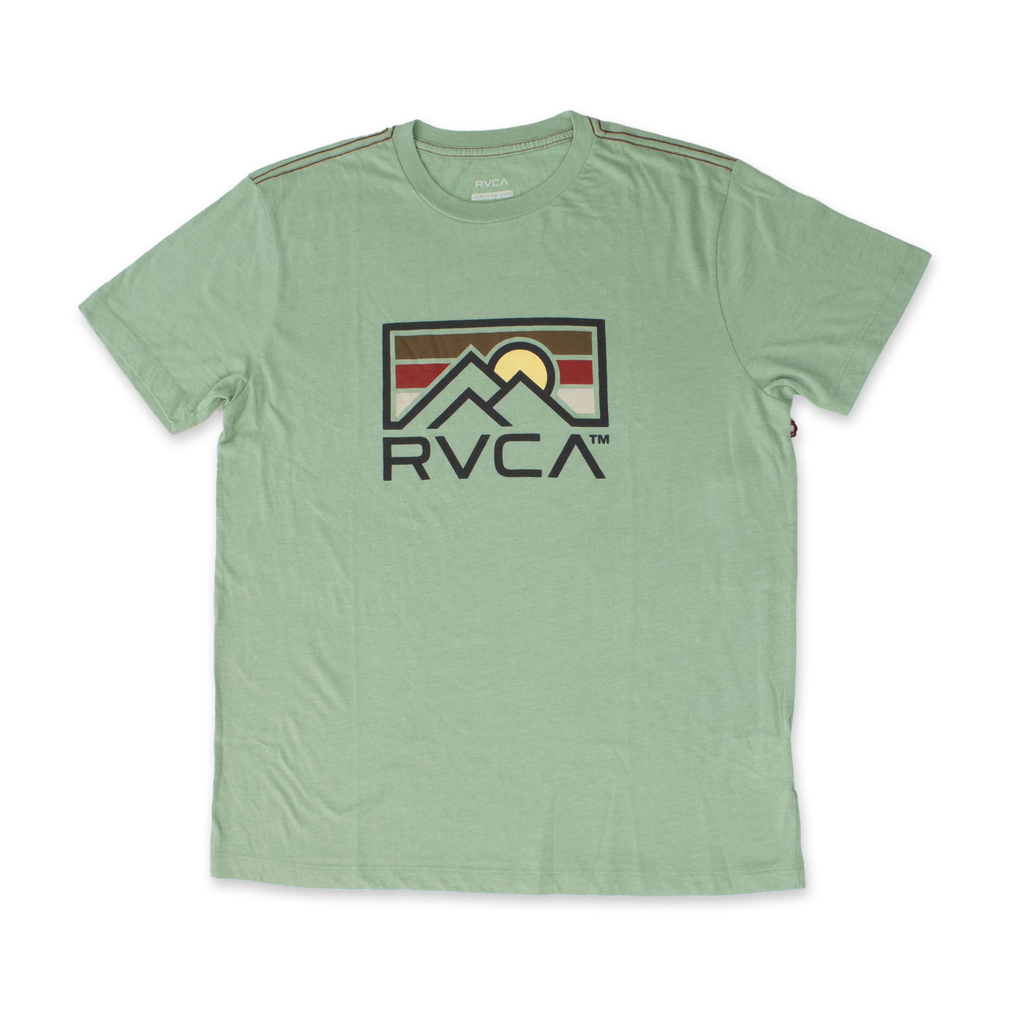 【RVCA】バックアートワーク刺繍 スウェット Camel / 送料無料 RVCA】バックアートワーク刺繍 スウェット Camel / 送料無料