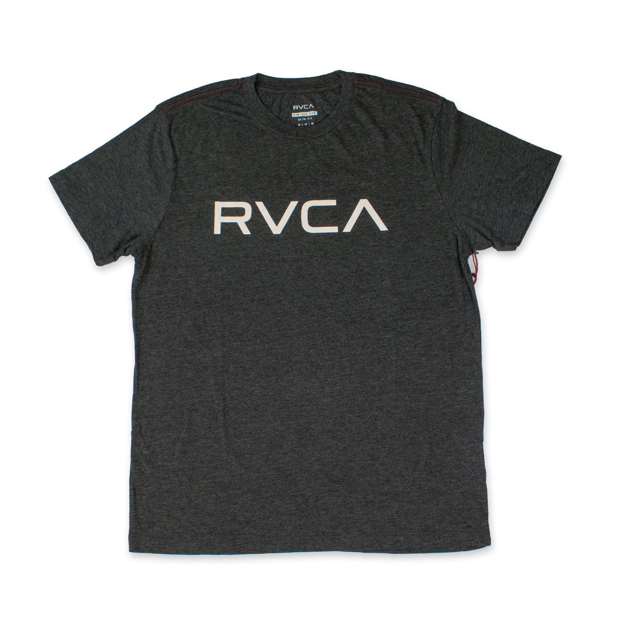 ルーカ/RVCＡ ビッグロゴTシャツ 半袖 スリムフィット ヴィンテージ染