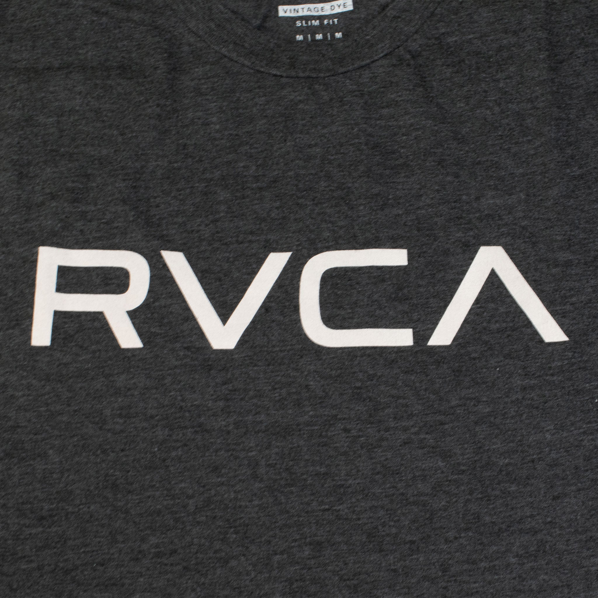 ルーカ/RVCＡ ビッグロゴTシャツ 半袖 スリムフィット ヴィンテージ染 ...