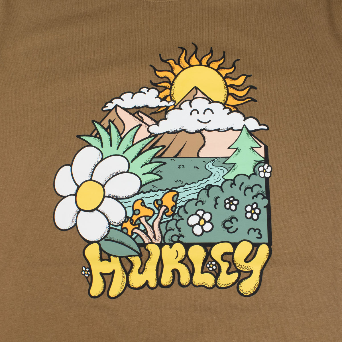 ハーレー エブリデイ・エクスプローラー・サン・イズ・シャイニング Tシャツ 半袖 HURLEY EVERYDAY EXPLORE SUN IS SHINING SS MTS0035730