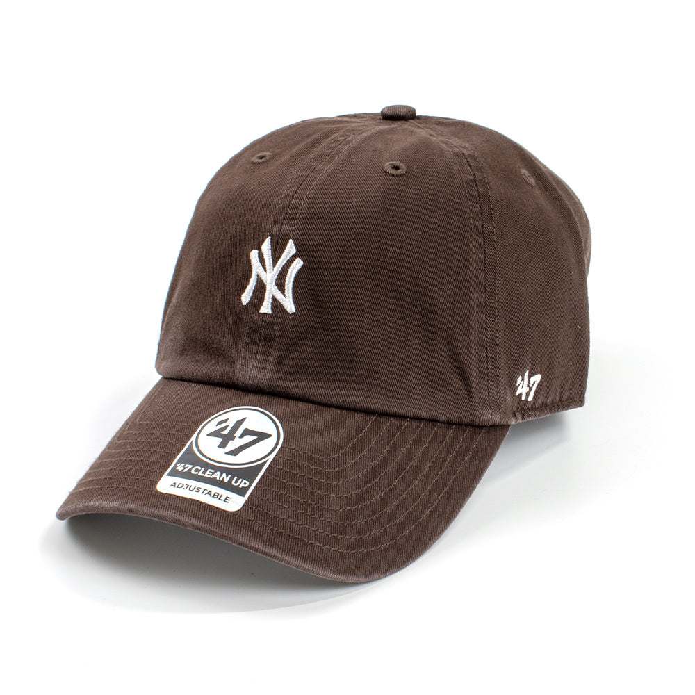 キャップ フォーティセブン '47 Clean Up Base Runner Strapback Cap NY Yankees ニューヨーク  ヤンキース クリーンナップ ベースランナー ミニロゴ メジャーリーグ