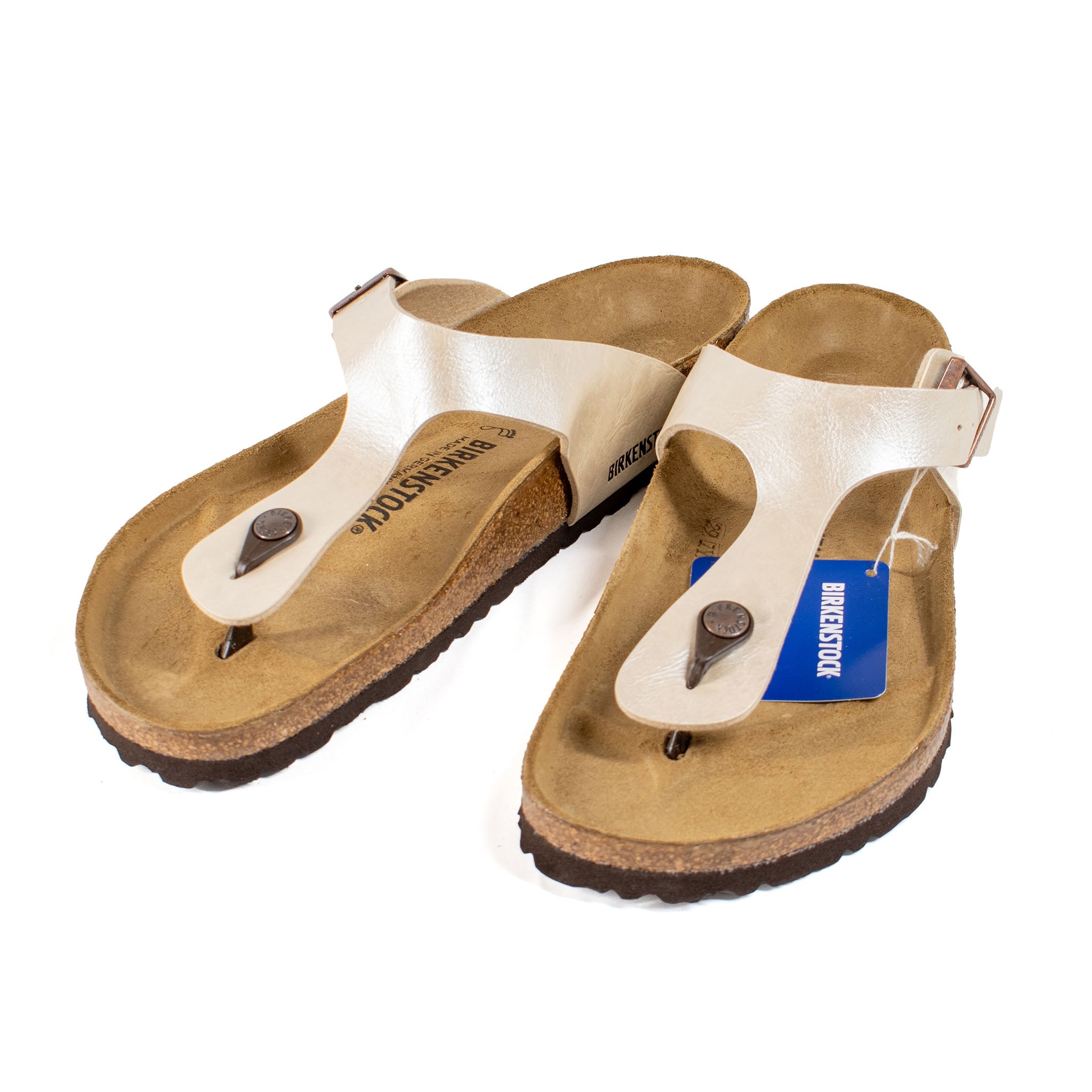 ビルケンシュトック Gizeh BS ギゼ レザーサンダル GRACEFUL PERL WHITE BIRKENSTOCK [並行輸入] –  いいものを安く ワダツミ公式通販