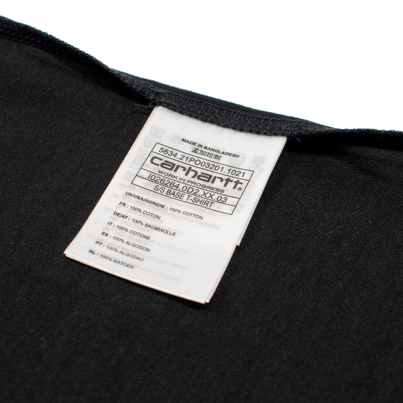 カーハート Tシャツ 半袖 i026264 Carhartt WIP S/S BASE T-SHIRT [並行輸入]