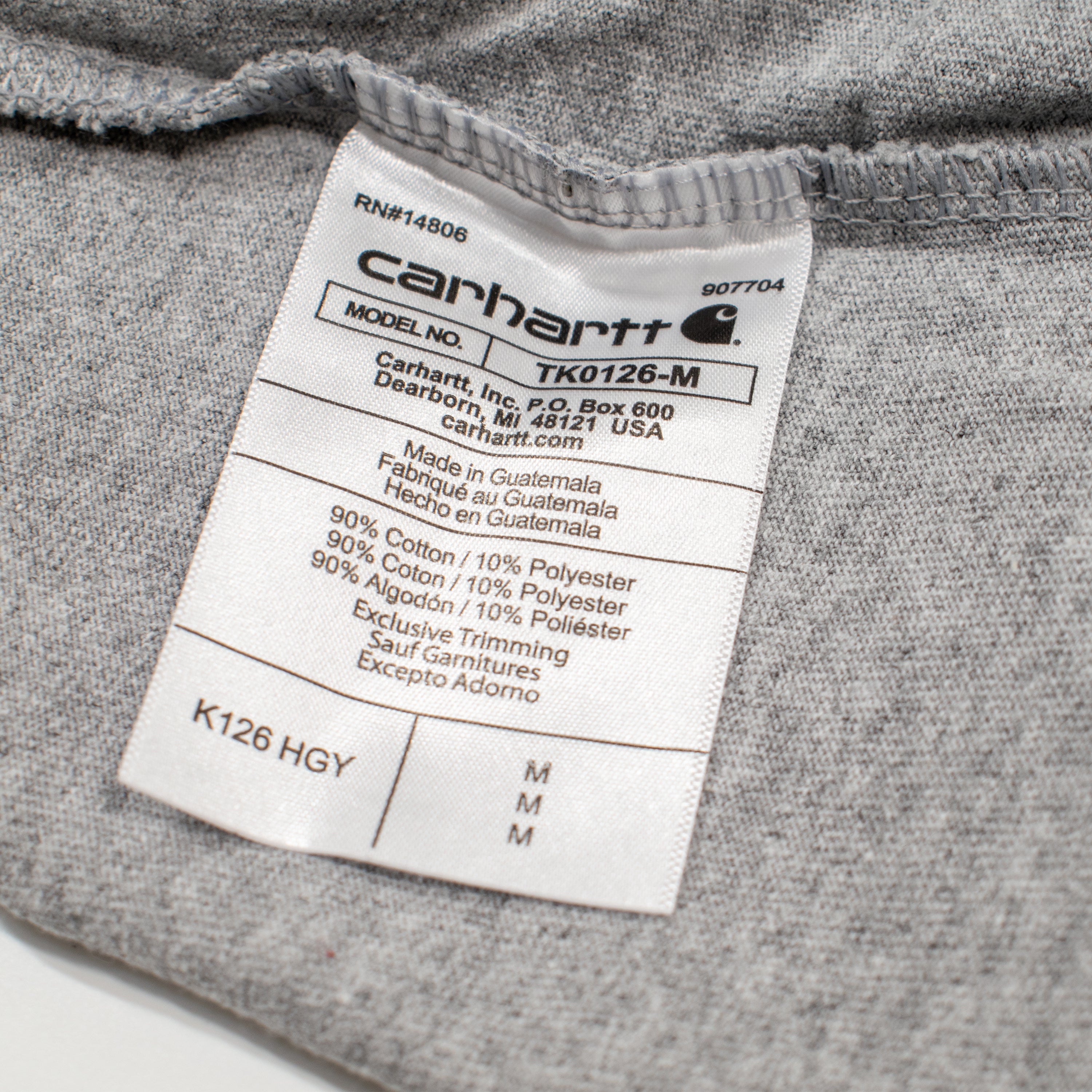 カーハート ロンＴ 長袖 ポケット付き tk0126 Carhartt [並行輸入