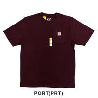 カーハート Tシャツ ポケット付き 半袖 ワークウェア ヘビーウェイト Carhartt LSEFIT HW SS PKT TSHRT K87