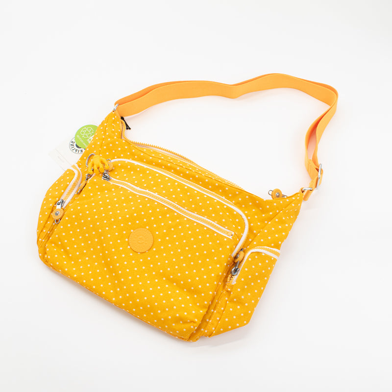 キプリング ショルダーバッグ レディース ギャビー イエロー ドット柄 Kipling GABBIE SOFT DOT YELLOW ki3186-m67