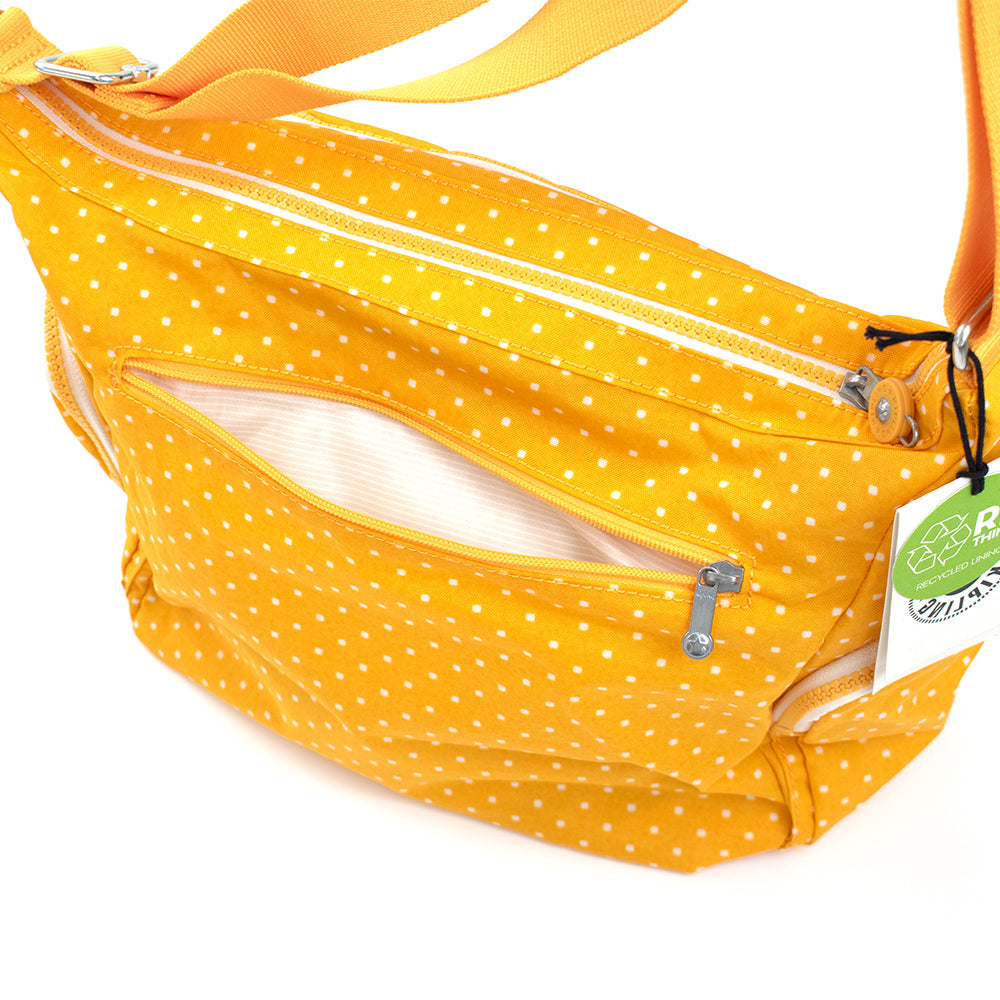 キプリング ショルダーバッグ レディース ギャビー イエロー ドット柄 Kipling GABBIE SOFT DOT YELLOW ki3186-m67