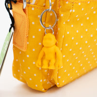 キプリング ショルダーバッグ レディース アバヌ エム イエロー ドット柄 Kipling ABANU M SOFT DOT YELLOW ki6237-m67