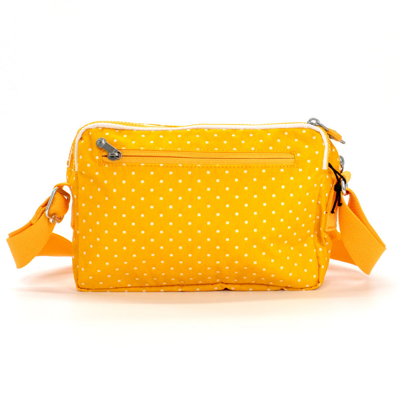 キプリング ショルダーバッグ レディース アバヌ エム イエロー ドット柄 Kipling ABANU M SOFT DOT YELLOW ki6237-m67