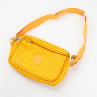 キプリング ショルダーバッグ レディース アバヌ エム イエロー ドット柄 Kipling ABANU M SOFT DOT YELLOW ki6237-m67