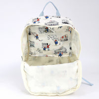 Cath Kidston キャスキッドソン リュックサック N07806 FOLDAWAY BACKPACK PADDINGTON GOES TO TOWN ECRU