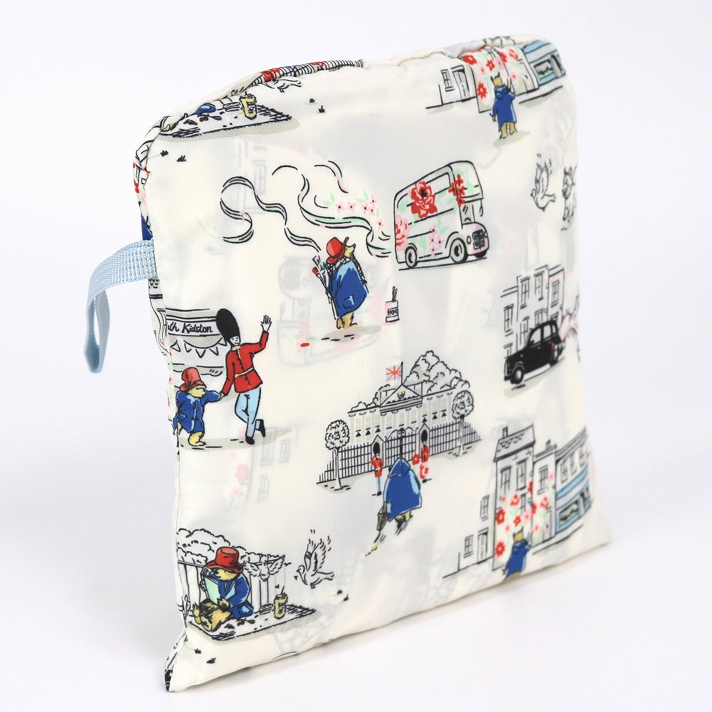 Cath Kidston キャスキッドソン リュックサック N07806 FOLDAWAY BACKPACK PADDINGTON GOES TO TOWN ECRU