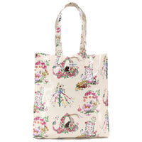 Cath Kidston キャスキッドソン トートバッグ N07909 LARGE BOOKBAG SUMMER PARADE ECRU